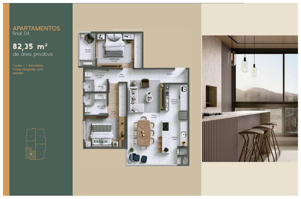 Apartamento, 3 quartos, 117 m² - Foto 20